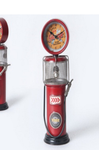 Gas pump clock retro - clock, style