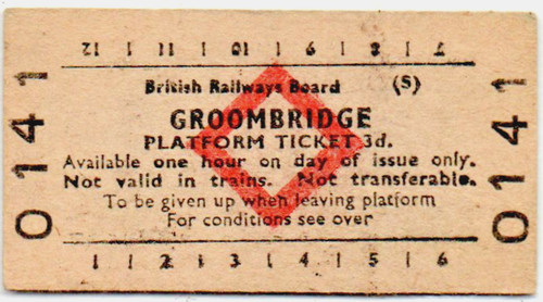 Brb platform ticket - brb(s),