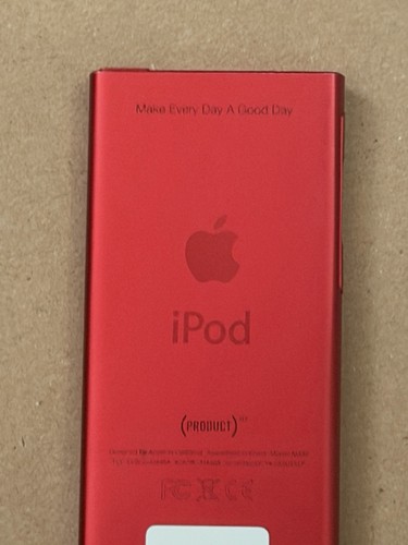 Red apple ipod nano - ipod, gen