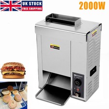 Commercial Burger Heating Machine Automatic Hamburger Toaster Burger Heater 2KW