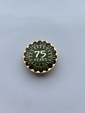 Barbour International Six Day Trial 75 Year Pin Badge - Very Rare
