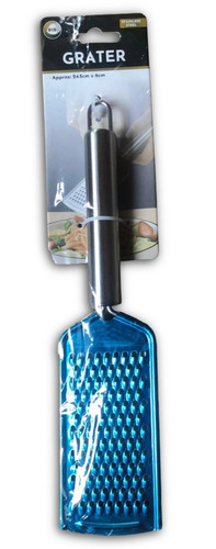 Stainless steel grater 5cm - stainless, 24.5cm