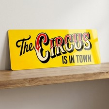 Circus Is in Town Retro