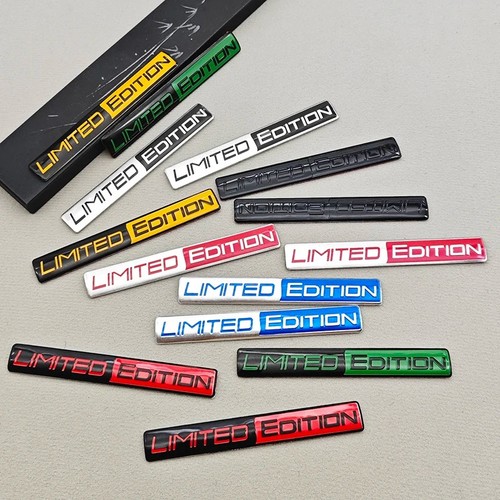 Aluminum limited edition - 3d,