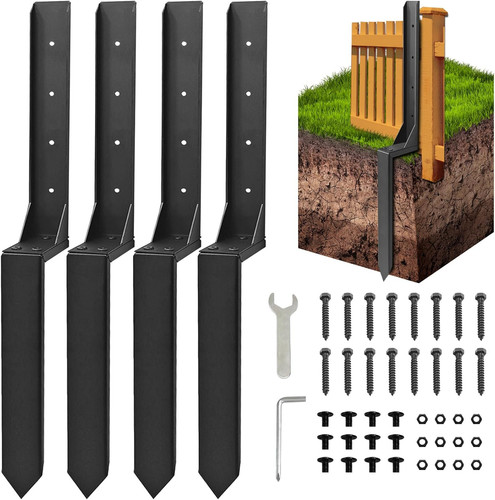 Fence post repair kit - fence,