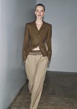 ZARA ZW COLLECTION LINEN BLEND