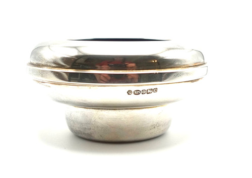 Sterling silver candle holder - sterling,