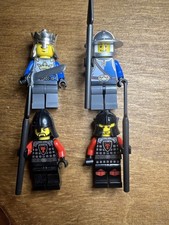 Lego Castle Knights minifigures Bundle Fantasy Era Kingdoms army Dragon Crown x4