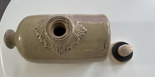 Vintage stoneware hot water - stoneware,
