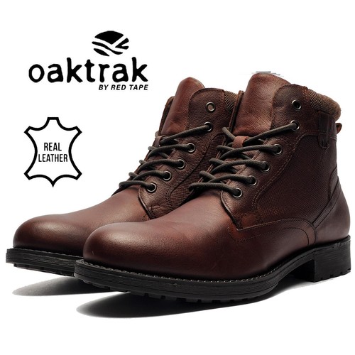 Oaktrak mens leather boots - oaktrak,