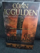 SIGNED Wolf of the Plains by Conn Iggulden 1st edition (Hardcover, 2007)