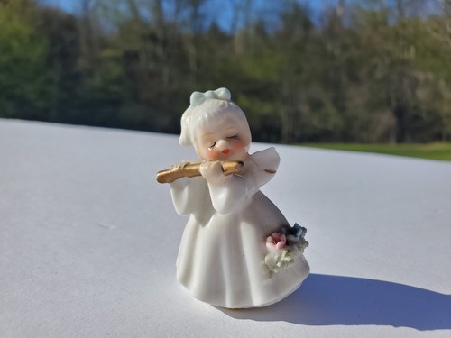 Vtg napco mini christmas girl - napco,