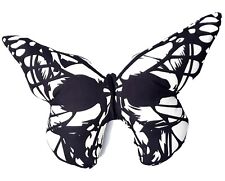 Gothic Butterfly Cushion pillow punk goth emo alternative halloween decorative 