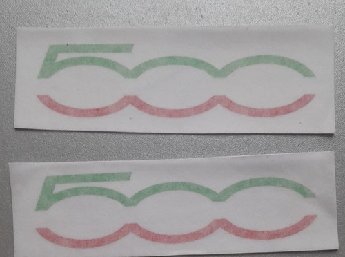 Fiat 500 logo - logo, skirt