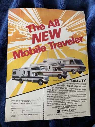 1985 mobile traveler motorhome - mobile,