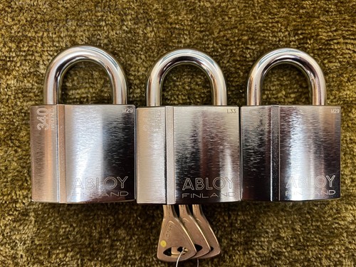 Abloy 340 keyed alike - abloy,