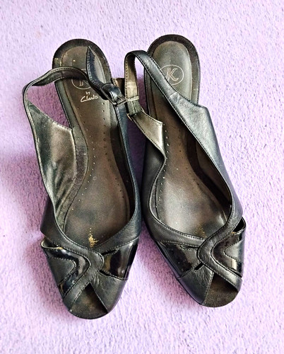 Clarks ladies black - k,