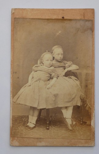 Cdv two victorian - two, in