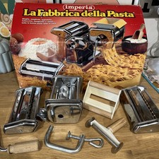 Imperia Pasta Maker Machine Attachments Rollers Ravioli La Fabbricadella Pasta