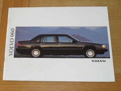 Volvo 960 brochure - 960, 1992