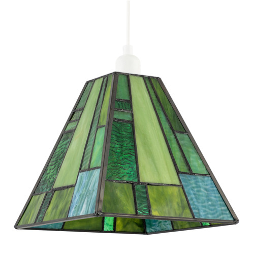 Art deco tiffany pendant - art,