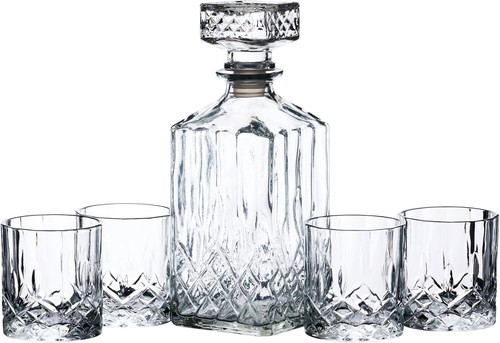 Barcraft whisky decanter and - barcraft,