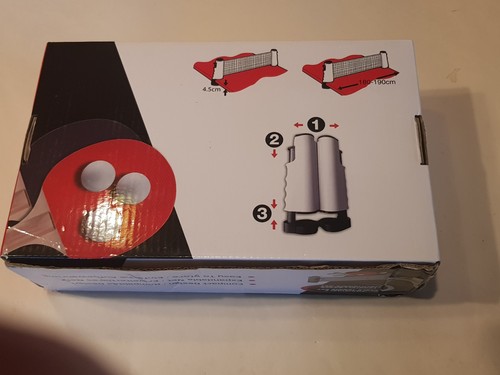 Adjustable table tennis - adjustable, set