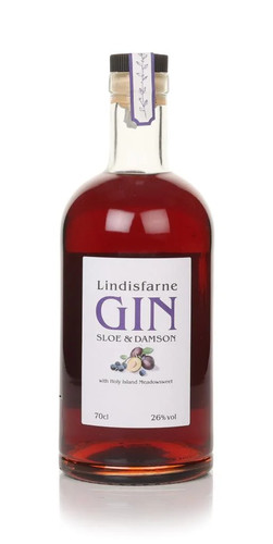 Lindisfarne sloe damson gin - lindisfarne,