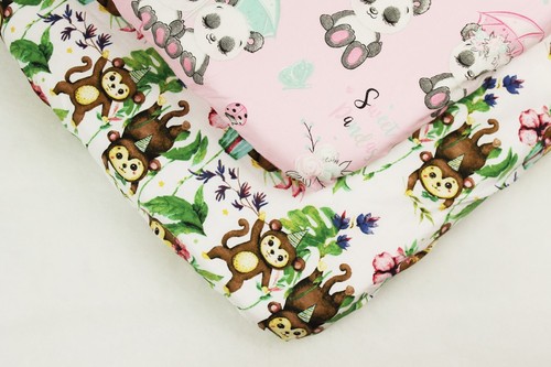 Pack fitted sheets - 2, cot