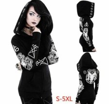 Baphomet Wiccan Thin Hoodie