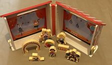 Little Town Carry Along Wood Circus Wooden Toys 