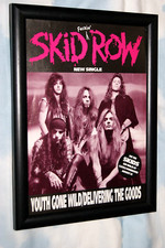 SKID ROW band framed A4 1991