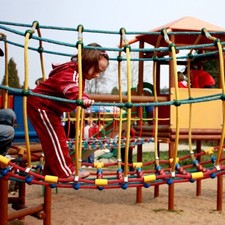 Reinforced Climbing net rope