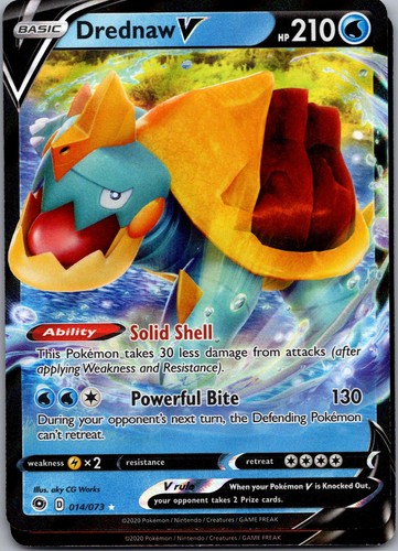 Drednaw 014 073 holo rare - drednaw, v