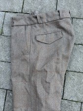 Vintage Chris Dawes Scottish Cheviot Cloth Herringbone Tweed  Breeches-32” Waist
