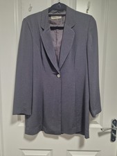 Jacques Vert Mauve Jacket Long Length  Size 12 new without tags 