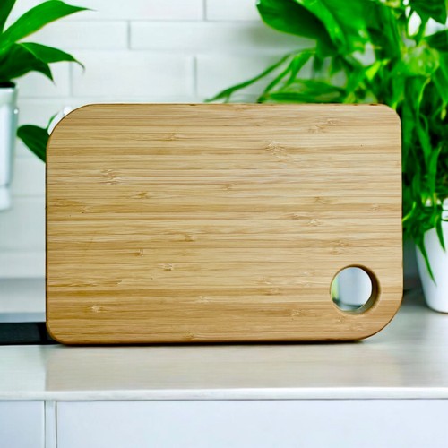 Bamboo cutting board with - cutting,