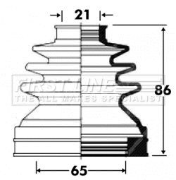First line fcb2850 drive shaft - first,