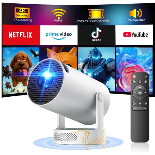 Projector smart hd led - 5g, 4k
