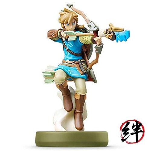 Amiibo link bow breath the - of,