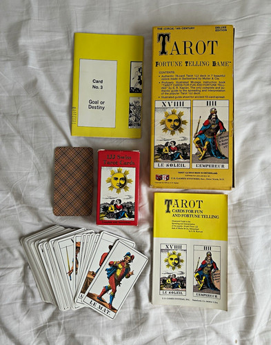 Vintage 1970 1jj swiss tarot - 1970,