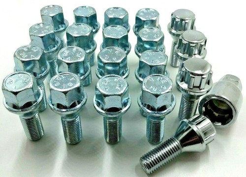 Alloy wheel bolts - alloy, locks