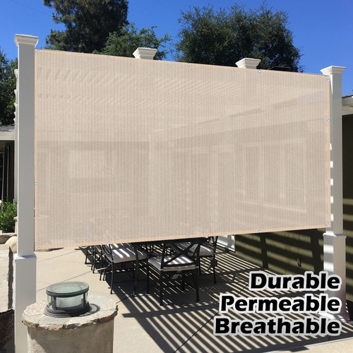 Beige outdoor privacy - beige, screen