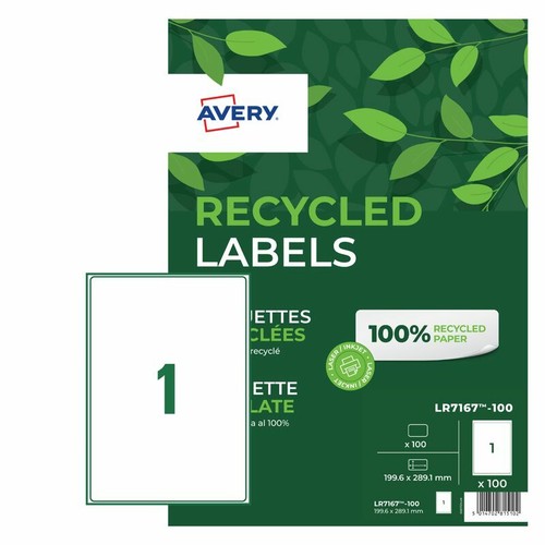 Avery labels lr7167 100 - avery,