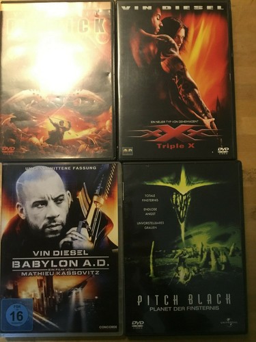 Vin diesel dvd - riddick, +