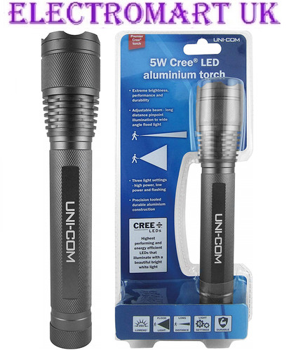 Cree led aluminium body - 5w,