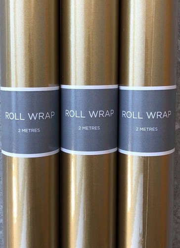 Hallmark gold wrapping - hallmark, paper