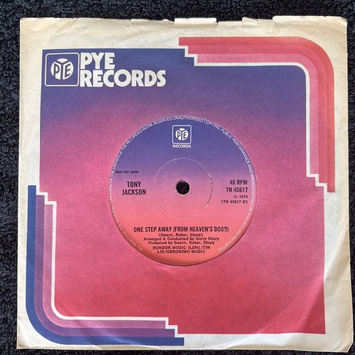 Tony jackson one step - tony, –