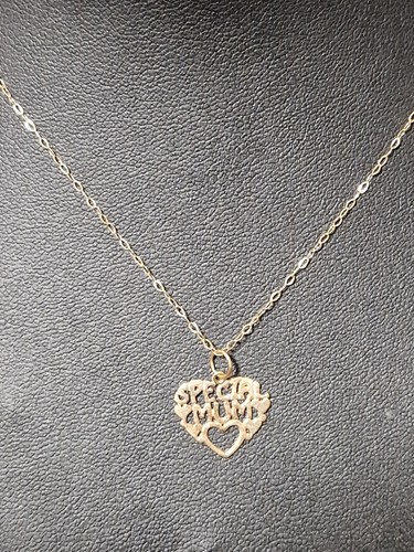 Vintage gold 9ct necklace - necklace, 375