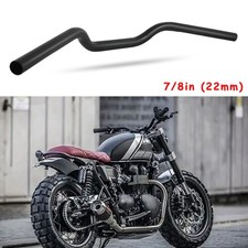 7/8" Handlebar Drag Bar Tracker Matte For Triumph T100 T120 Bonneville Bobber